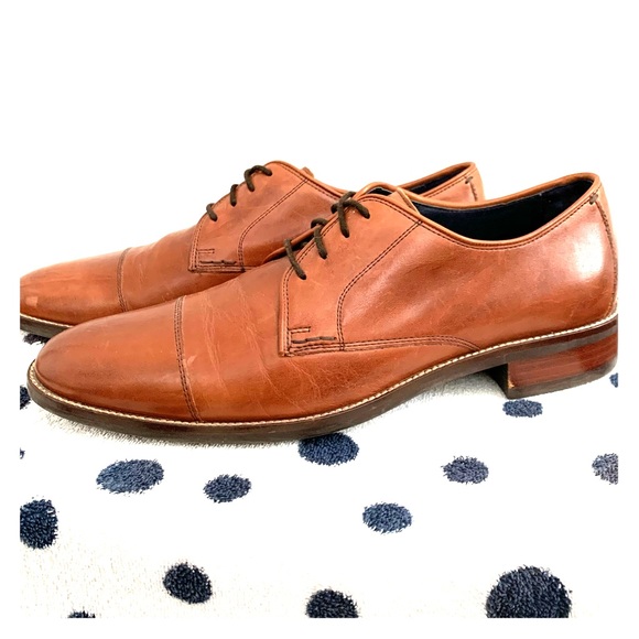 cole haan british tan polish